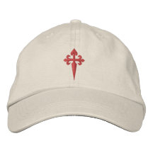 Cruz de Santiago Gorras Bordadas