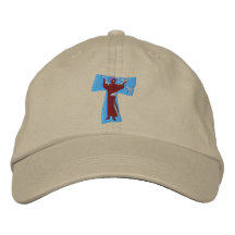 Cruz de Tau St Francis - Tau e san Francisco Gorra Bordada