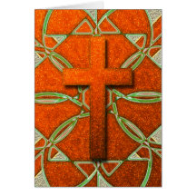 CRUZ DECORATIVA TARJETAS