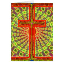 CRUZ DECORATIVA TARJETON