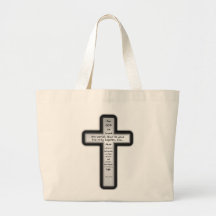 Cruz del 3:16 de Juan solamente Bolsas De Mano