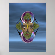 Cruz del árbol poster