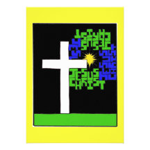 Cruz del Jesucristo Invitación