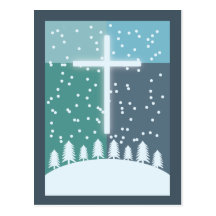 Cruz del navidad postales