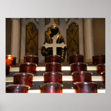 Cruz del poster de Jesús