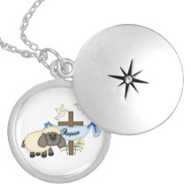 Cruz Disfrutar-Religiosa+Cordero/palomas Medallones