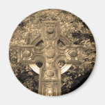 Cruz gótica imán de nevera