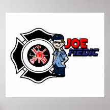 Cruz maltesa de Joe grande Posters