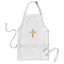Cruz/Pascua del oro Delantal