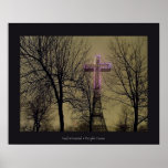 Cruz púrpura posters