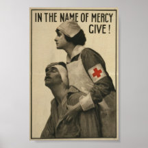 Cruz Roja de WWI Poster