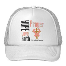 Cruz uterina del rezo de la fe del amor de la espe gorras