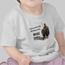 Cruzado de la ciudadela - más juguetes - bebé camisetas
