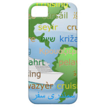 Cruzando el globo iPhone 5 Case-Mate carcasas