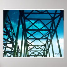 Cruzar el poster del puente por SRF