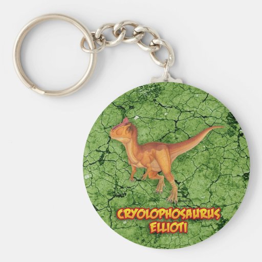Cryolophosaurus Llavero Personalizado