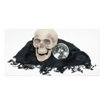 CrystalBallSkull033109 Tarjetas Fotograficas Personalizadas