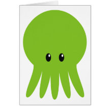 Cthulhu lindo tarjetas