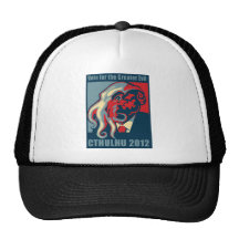 Cthulhu para el presidente 2012 gorro de camionero