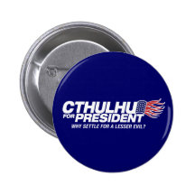 cthulhu para el presidente - porqué settle para un pins
