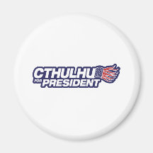 Cthulhu para presidente Magnet Imán Para Frigorifico