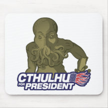 Cthulhu para presidente Mousepad Alfombrillas De Raton