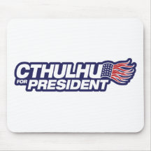 Cthulhu para presidente Mousepad Tapetes De Raton