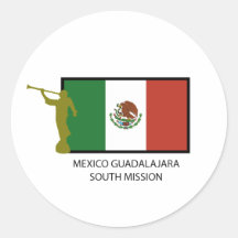 CTR DEL SUR DE LA MISIÓN LDS DE MÉXICO GUADALAJARA ETIQUETAS  