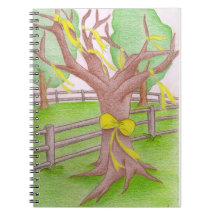 Cuaderno amarillo de las cintas