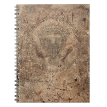Cuaderno antiguo de la cubierta