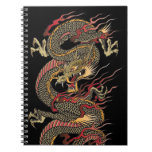 Cuaderno asiático del dragón