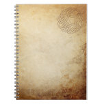 Cuaderno céltico del nudo del vintage cuadernos