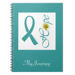 Cuaderno de la esperanza de la cinta del trullo