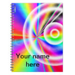 Cuaderno de la explosión del arco iris (personaliz