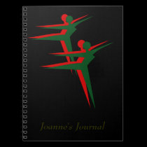 Cuaderno de los bailarines de las mujeres cuadernos