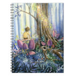 "Cuaderno de los Whisperings del bosque"
