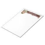 Cuaderno de notas personalizado rosa rosado del vi blocs de papel