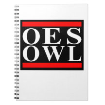 Cuaderno del búho de la escuela vieja OES