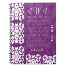 Cuaderno del diario del planificador del boda en p