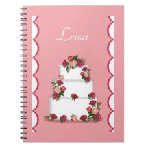 Cuaderno del pastel de bodas