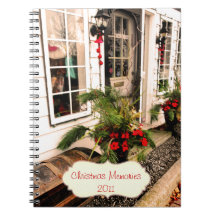 Cuaderno/diario de encargo de la tienda del navida