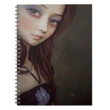 Cuaderno encantado de los ojos