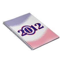 Cuaderno espiral de la campaña de Obama O 2012