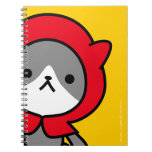 Cuaderno - gatito - amarillo