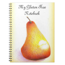 Cuaderno libre de la receta del gluten