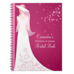 Cuaderno nupcial del diario del planificador de en cuadernos