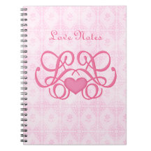 Cuaderno personalizado corazón decorativo
