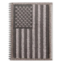 Cuaderno uniforme de la bandera de los E.E.U.U. de