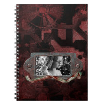 cuaderno urbano de la foto del metal de la calle