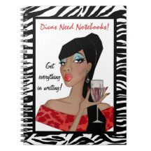 ¡CUADERNOS DE LA NECESIDAD DE LAS DIVAS! ¡Consiga 